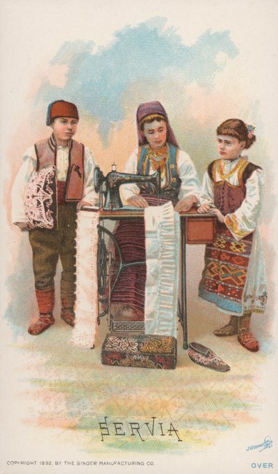 Macchina da cucire, Serbia da American School